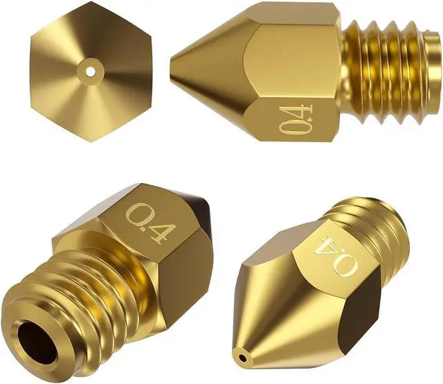 Alt view image 5 of 7 - 31PCS MK8 3D Printer Nozzles Extruder for Ender 3, 0.4mm 0.1 0.2 0.3 0.5 0.6 0.8 1.0mm Nozzles with Cleaning Kit for Ender 3 V2/Pro (1.75mm Filament)