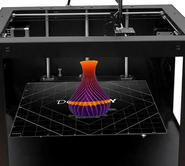 Alt view image 5 of 5 - DOBSTFY 3D Printing Build Surface,with Premium Adhesive 3D Printer Heat Bed Platform Sticker Sheet,for Ender 3 Max Neo/CR 3040 Pro/CR 10 V3/CR 10S Pro V2/Ender 3 S1 Plus/4Pack 12x12inch(305mmx305mm)