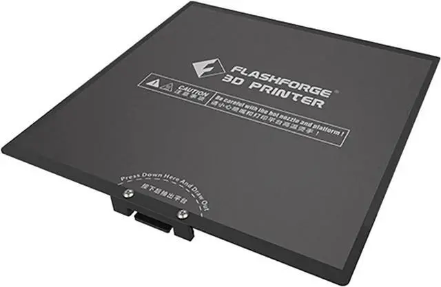 Alt view image 2 of 7 - 3D Printer Parts Flexible Build Plate Kit Replacement for Flashforge Adventurer 3 Series Upgraded Print Platform