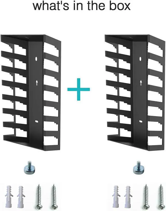 Alt view image 7 of 7 - Monzlteck Video Game Case Storage Wall Mount,Gaming Accessories