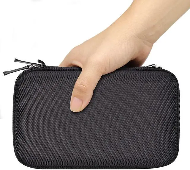 Alt view image 5 of 7 - sisma 80 Switch Game Case Compatible with Nintendo Switch/Switch 2 Games or PS Vita Cartridges, Hard Shell Game Card Holders Organizer Storage Case Carrying Bag Black