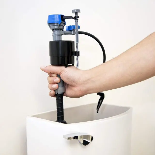 Alt view image 6 of 7 - 400H-002 Performax Universal Toilet Fill Valve High Performance Tank and Bowl Water Control 1-Pack Multicolor