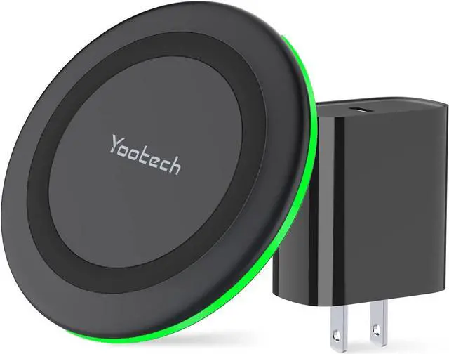 Main image of Wireless Charger 10W Max Wireless Charging Pad with Quick Adapter Compatible with iPhone 14/14 Plus/14 Pro/14 Pro Max/13/13 Mini/SE 2022/12/11/X/8 Samsung Galaxy S22/S21/S20 AirPods Pro 2
