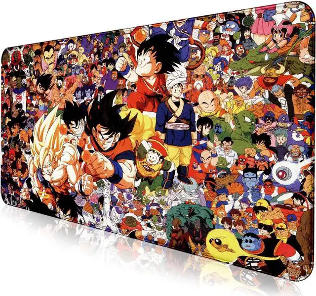 Main image of Anime Large Lengthened Gaming Mouse Pad Keyboard Mouse Pad Desk Pad and Office Decor Accessories with Non-Slip Rubber Base and Durable Stitched Edges 35.4 x 15.7 x 0.12 Inches (Anime Mouse Pads - 4)