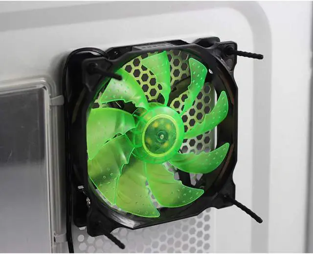 Alt view image 7 of 7 - 20PCS PC Case Fans Computer Cooling Fan Mount Screws, CPU Fan Mounting Pin Rivet Black Soft Rubber Reducing Noise Anti-Vibration Screws 65mm / 2.56in