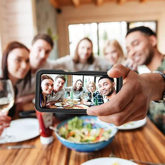 Alt view image 7 of 7 - for Samsung Galaxy A23 5G Case, Waterproof Phone Case with Built-in Screen Protector and Lanyard, Full Body Underwater Dustproof Shockproof Rugged Heavy Duty Protection Cover for Samsung A23 5G Black