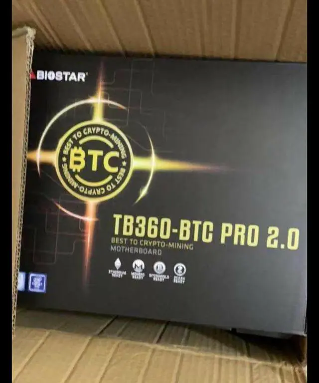 Alt view image 5 of 14 - Biostar TB360-BTC PRO 2.0 version 6.x -12 X Pci-E 3.0 Usb 3.1 Intel Btc Mine Board For Cryptocurrency Mining (Btc) - (The latest version and new packaging of TB360-BTC PRO)