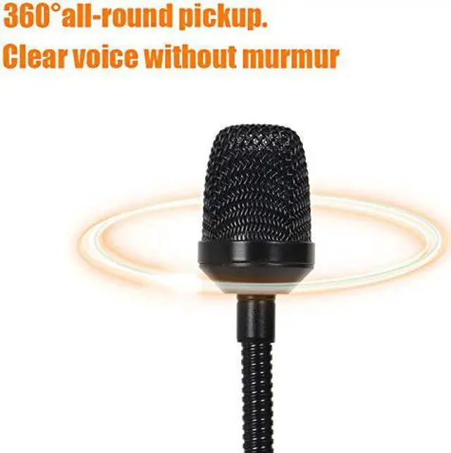 Alt view image 3 of 6 - Depusheng Professional Dynamic DJ Microphone for Mixer Dedicated Disc Shouting Microphone KTV Bar Gooseneck DJ Mic