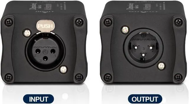 Alt view image 6 of 6 - Depusheng MX2 microphone booster preamplifier for dynamic and ribbon microphones,microphone preamp audio booster for studio or home recording, livestream, broadcast or podcast