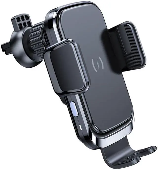 Alt view image 2 of 7 - 15W Car Qi Wireless Charger Phone Stander Infrared Sensor Auto Clamping For iPhone Xs Huawei xiaomi Car Phone Holder