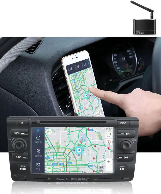 Alt view image 4 of 7 - MiraScreen TV stick 3 in 1 HDMI+VGA+AV Wireless full HD 1080P Display Dongle Receiver WiFi Miracast Airplay DLNA X6W