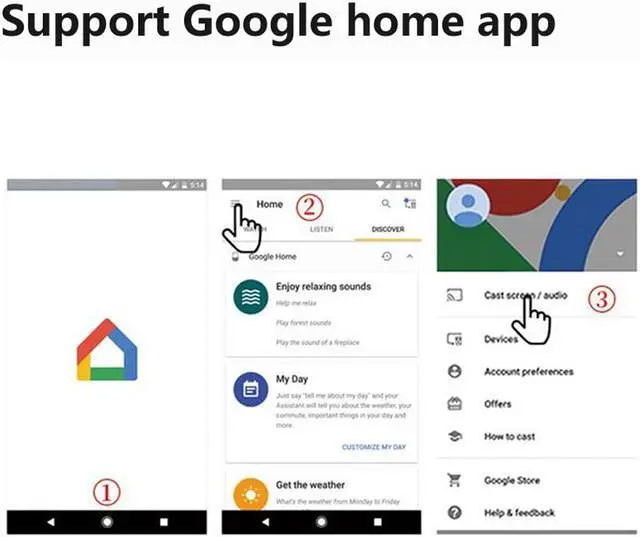 Alt view image 3 of 6 - Wireless HDMI-compatible Video Transmitter & Receiver Extender Display Adapter Dongle D8 for TV Monitor Projector switch PC