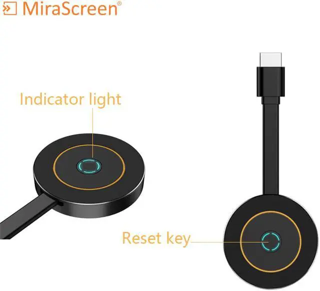 Alt view image 7 of 7 - MiraScreen G10 2.4G&5.8G WiFi Receiver anycast Miracast ios Android TV Dongle HDMI-compatible anycast DLNA Airplay 5G TV Stick