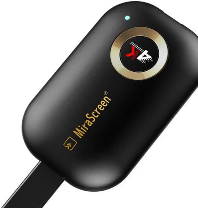 Alt view image 2 of 7 - Mirascreen G9 Plus 2.4G/5G 4K Wireless Wifi Display Dongle Mirroring Miracast Airplay DLNA Receiver for Android iOS