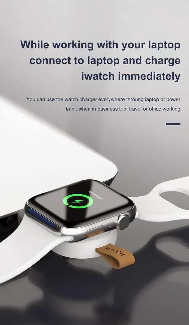 Alt view image 4 of 7 - New Accessories Wireless Watch Charger Case For Apple Watch