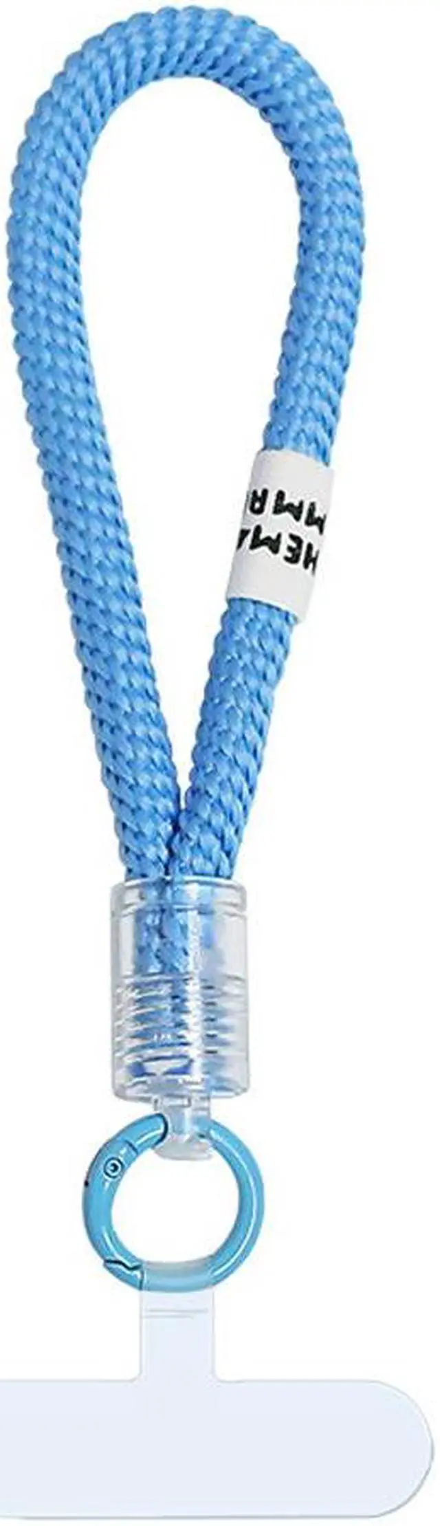 Main image of Pezin & Hulin 2PACK Adustable Mobile Phone Lanyard Anti-lost Badges Phone Rope Neck Straps Patch Clip Patch Hanger Holder Wrist Neck Strap(31CM 5Colors)