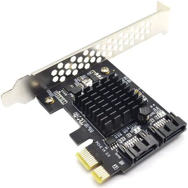 Main image of Weastlinks PCIE PCI-E to 2 Port SATA 1X 4X 8X 16X PCI-E Cards PCI Express to 2 SATA 3.0 2-Port SATA III 6Gbps Expansion Adapter Boards