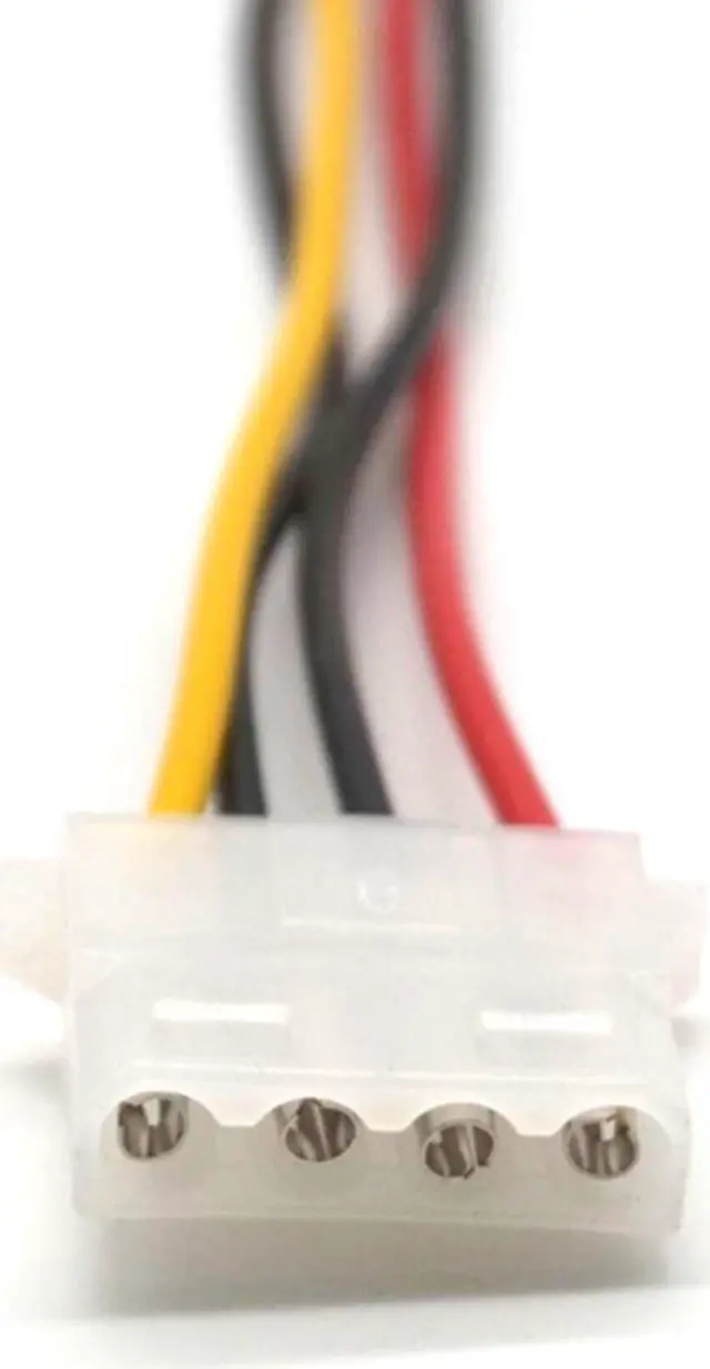 Alt view image 3 of 7 - Weastlinks 5pcs SATA Power Extension Cable Serial ATA 15pin Male to Molex IDE 4pin Female Power Supply for HDD hard disk hard drive