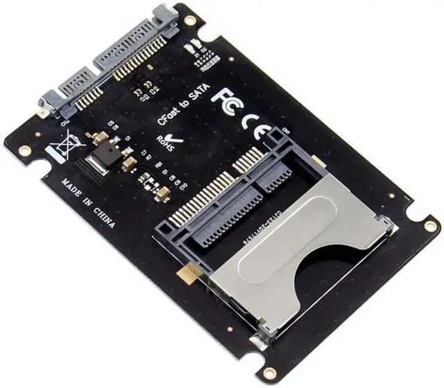 Alt view image 2 of 5 - Weastlinks CFAST to SATA 3.0 HDD Adapter Card SATA Computer 22 Pin Hard Disk Case CFAST memory Card Reader c fast sata3.0 expansion card