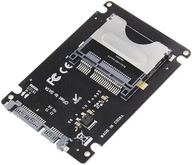 Alt view image 3 of 5 - Weastlinks CFAST to SATA 3.0 HDD Adapter Card SATA Computer 22 Pin Hard Disk Case CFAST memory Card Reader c fast sata3.0 expansion card
