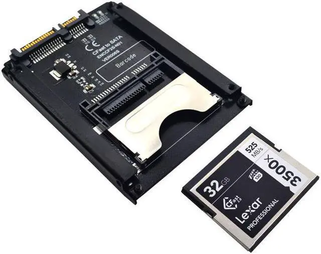 Alt view image 4 of 10 - Weastlinks Cfast To Sata3.0 Hard Disk Adapter Card Sata 22Pin To Cfast Card Adapter 2.5 Inch Hard Disk Case Ssd Hdd Cfast Card Reader
