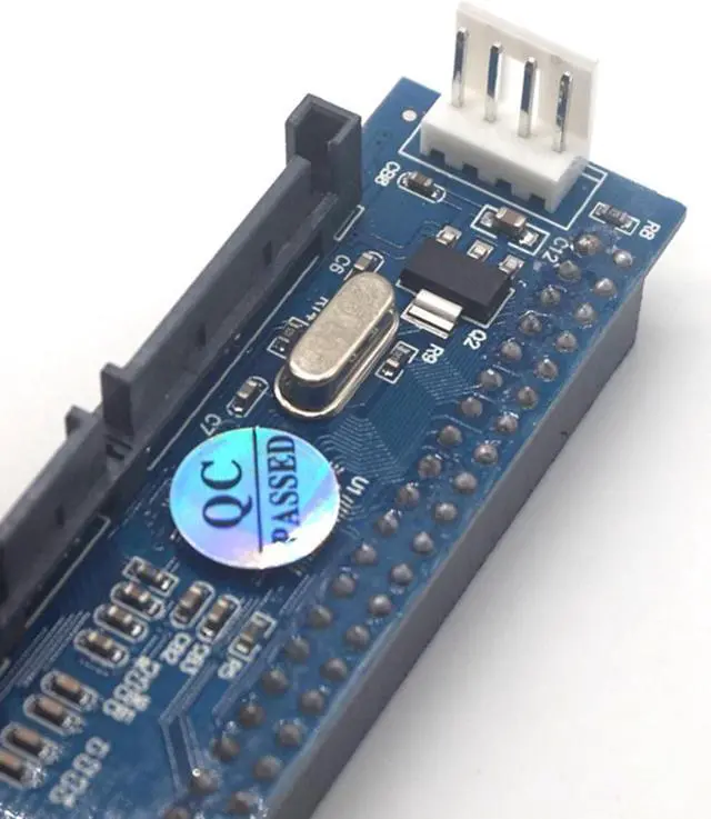 Alt view image 4 of 7 - Weastlinks SATA IDE Adapter 40 Pin IDE to SATA Connector 3.5 HDD IDE/PATA Hard Disk Adapter Converter With 7 Pin-SATA Data Cable