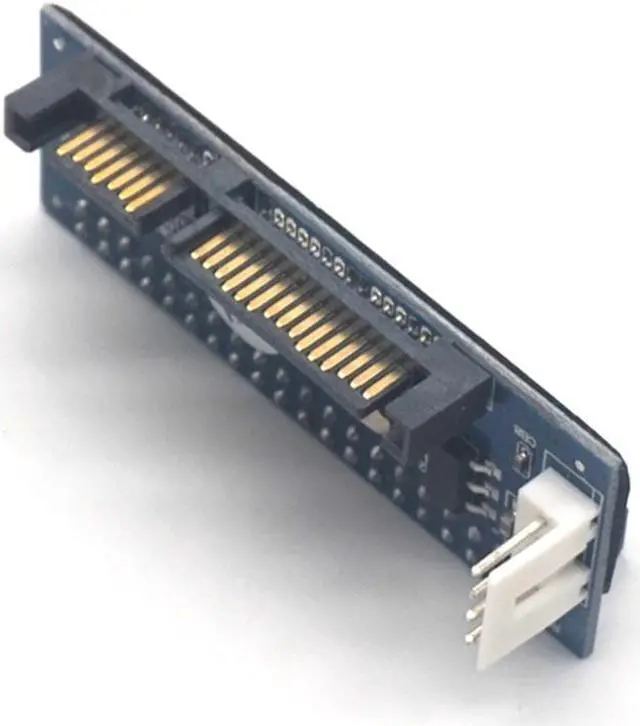 Alt view image 5 of 7 - Weastlinks SATA IDE Adapter 40 Pin IDE to SATA Connector 3.5 HDD IDE/PATA Hard Disk Adapter Converter With 7 Pin-SATA Data Cable