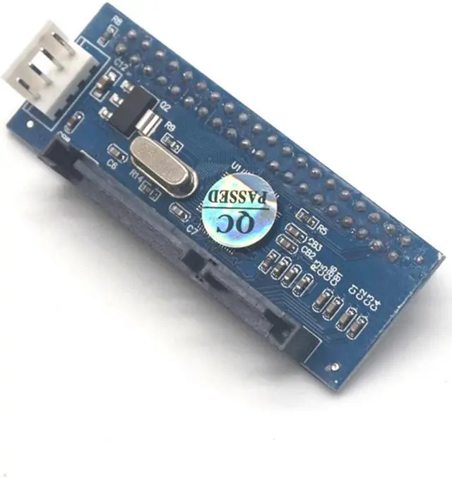 Alt view image 2 of 7 - Weastlinks SATA IDE Adapter 40 Pin IDE to SATA Connector 3.5 HDD IDE/PATA Hard Disk Adapter Converter With 7 Pin-SATA Data Cable