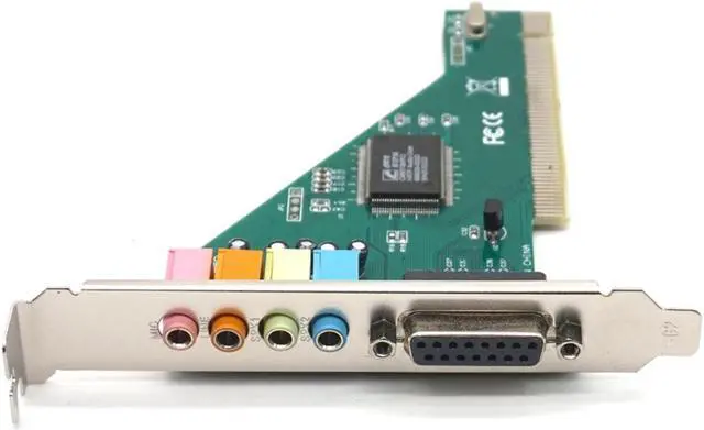 Alt view image 2 of 7 - Weastlinks PCI Sound Card 4.1CH PCI Port HIFI Electronic Practical Audio Card Desktop PC CMI8738 Chipset With Driver CD