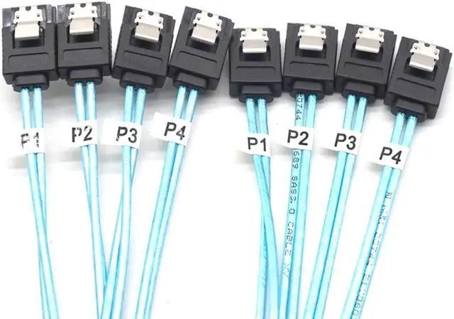 Alt view image 5 of 7 - Weastlinks High Speed 6Gbps Sata Cable Sas Cable High Quality for Server