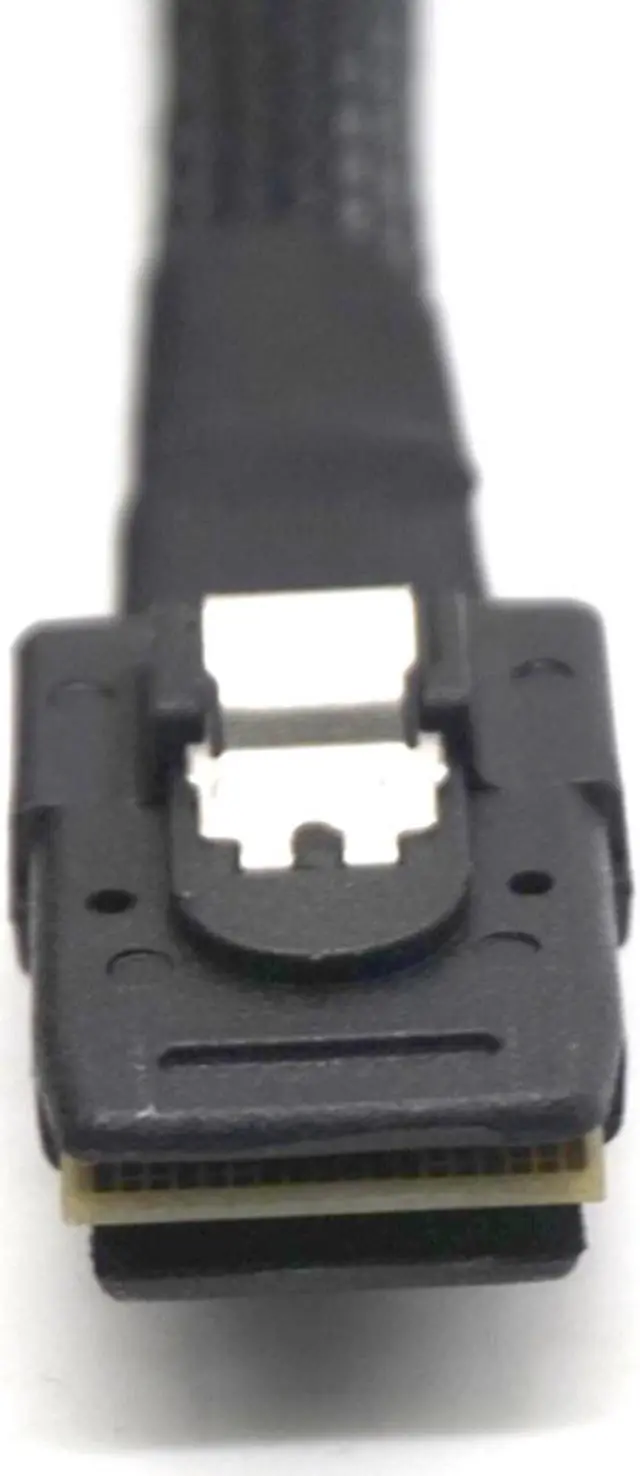 Alt view image 5 of 9 - Weastlinks Hard Disk Splitter Cable Mini SAS SFF-8087 to 4 SATA 90 Degree Splitter Breakout Cable Conversion Adapter Cable