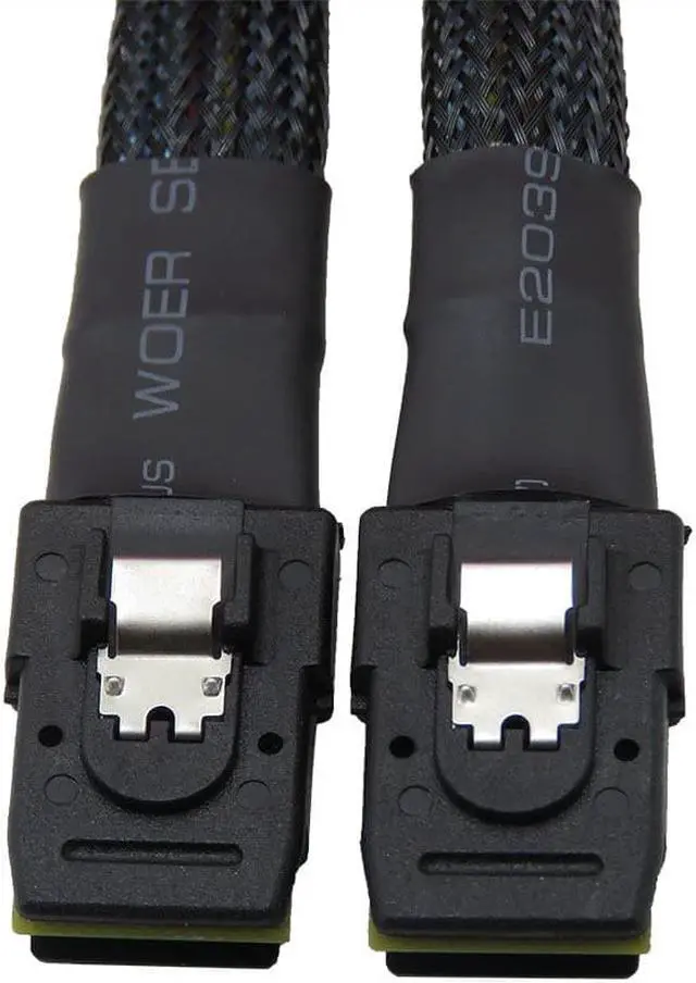 Alt view image 3 of 7 - Weastlinks SATA cable Mini SAS Cable Mini SAS 36P to 36 Pin SFF-8087 to SFF8087 HD Data Cable 0.7M 1M