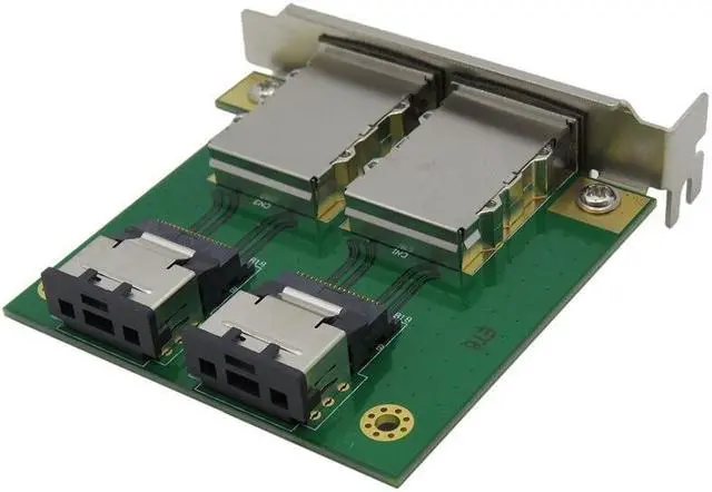 Main image of Weastlinks Mini SAS for Internal SFF-8087 Sas 36P to 2 Port External HD Sas26P SFF-8088 Front Panel PCI SAS Card Adapter