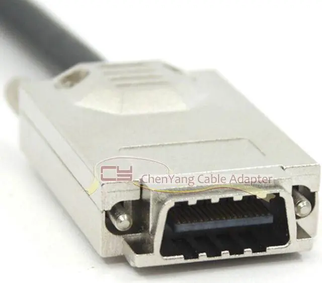 Alt view image 2 of 7 - Weastlinks SFF-8470 infiniband SAS Host to 4 SATA Hard Disk Target Fanout Cable 1 m