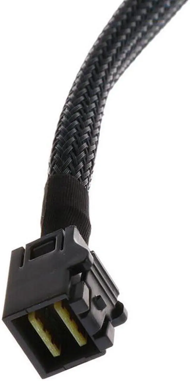 Alt view image 3 of 7 - Weastlinks Mini SAS SFF 8643 to U.2 SFF-8639 Cable with 15 Pin Female SATA Connector SSD Power Cable Wire 12Gb/S 1.64ft