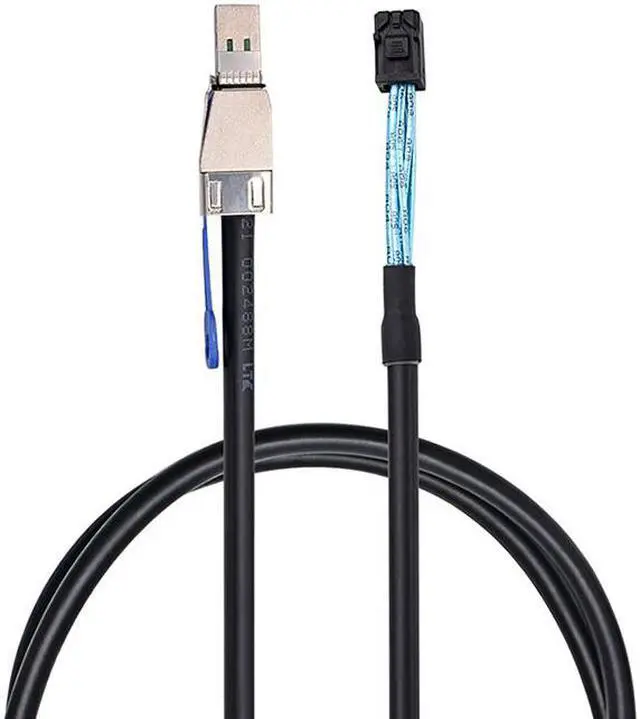 Alt view image 4 of 9 - Weastlinks Hd Mini Sas 36Pin Sff 8643 To Sff 8644 mini-sas Server Hard Drive Transmission Adapter data Raid cable 1m 2m