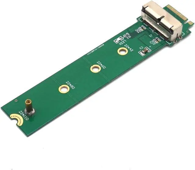 Alt view image 5 of 7 - Weastlinks Adapter Hard Disk Adapter SSD M2 To M.2 NGFF PCIE X4 Adapter For Apple MacBook Air Mac Pro 2013 2014 2015 A1465 A1466 M2 SSD