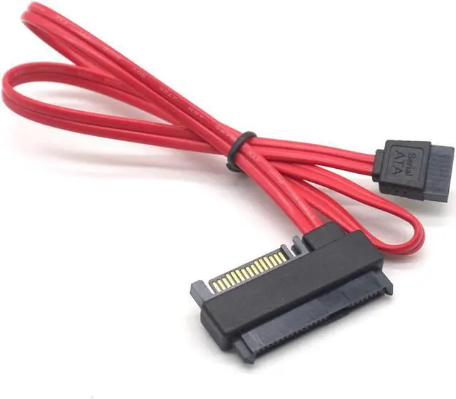 Alt view image 2 of 7 - Weastlinks 15Pin Power Connector PC Computer Accessories +29 Pin SAS SFF-8482 to 7 Pin SATA Style SAS Ports HDD Data Cable