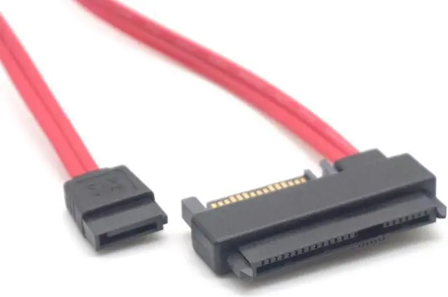 Alt view image 6 of 7 - Weastlinks 15Pin Power Connector PC Computer Accessories +29 Pin SAS SFF-8482 to 7 Pin SATA Style SAS Ports HDD Data Cable
