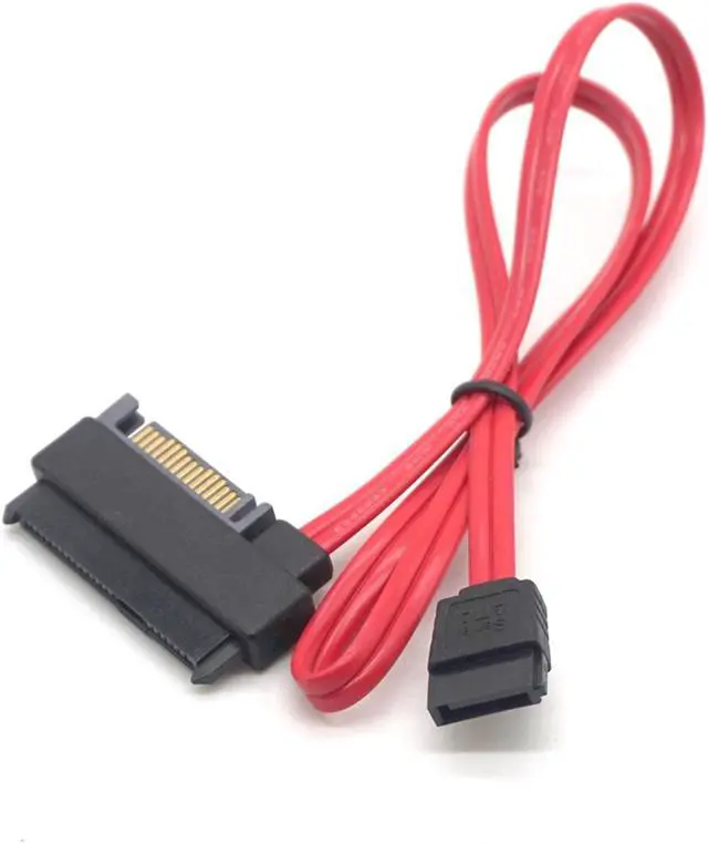 Alt view image 7 of 7 - Weastlinks 15Pin Power Connector PC Computer Accessories +29 Pin SAS SFF-8482 to 7 Pin SATA Style SAS Ports HDD Data Cable