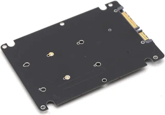 Alt view image 6 of 7 - Weastlinks mSATA to SATA SSD Enclosure mSATA to 2.5 SATA Adapter Solid State Drives SSD Hard Drive Converter to SATA 3.0 Card with Case Box