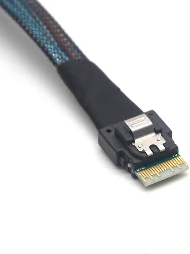 Alt view image 6 of 9 - Weastlinks Mini SAS38P SFF-8654 to SAS SFF-8643 Server HDD Data Transmission Cable Server Data Cable