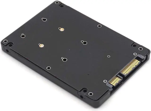 Alt view image 4 of 7 - Weastlinks mSATA to SATA SSD Enclosure mSATA to 2.5 SATA Adapter Solid State Drives SSD Hard Drive Converter to SATA 3.0 Card with Case Box