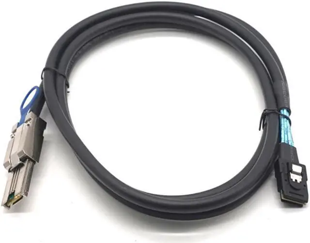 Alt view image 2 of 7 - Weastlinks External Mini SAS 26pin (SFF-8088) Male to Internal Mini SAS 36pin (SFF-8087) Male Cable