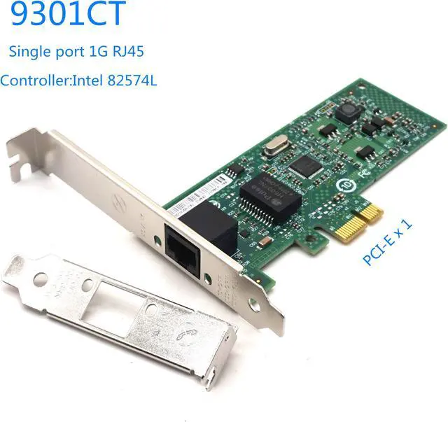 Main image of Weastlinks 9301CT PCI-E X1 10/100/1000M RJ45 Gigabit Ethernet Network Card Server Adapter Nic EXPI9301CT Controller intel 82574