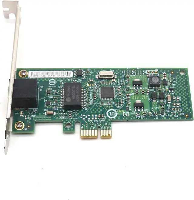 Alt view image 3 of 7 - Weastlinks 9301CT PCI-E X1 10/100/1000M RJ45 Gigabit Ethernet Network Card Server Adapter Nic EXPI9301CT Controller intel 82574