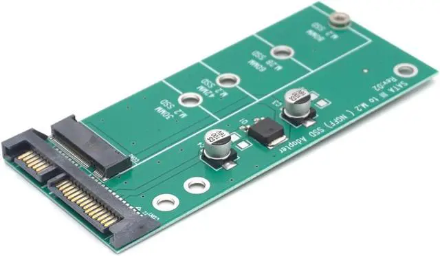 Alt view image 2 of 9 - Weastlinks NGFF ( M2 ) SSD to 2.5" SATA Adapter M.2 NGFF SSD to SATA3 Convert Card For 30/42/60/80mm M.2 SSD Hard Drive