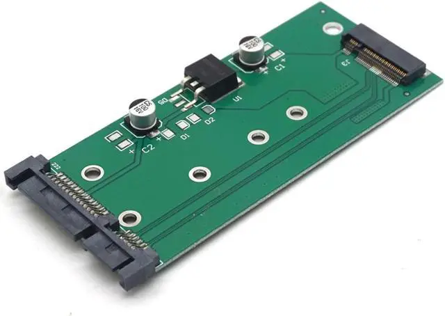 Alt view image 3 of 9 - Weastlinks USB 3.0 to SATA Hard Disk to M.2 NGFF PCI-E PCI Express 2 Lane SSD Adapter Card Converter Power Charger Adapter Cable