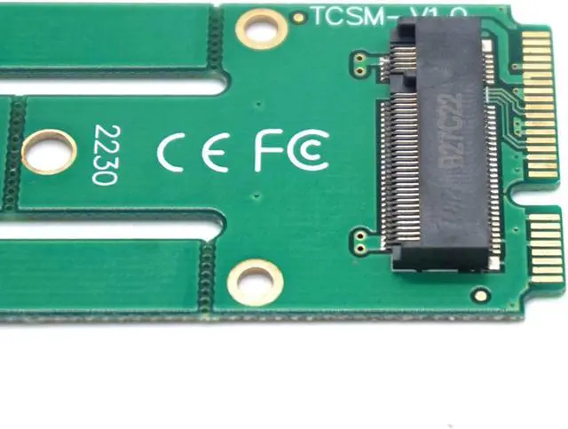 Alt view image 3 of 7 - Weastlinks MSATA To NGFF Adapter Card Motherboard Sata To M.2 NGFF MSSD Converter