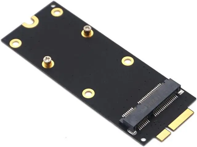 Alt view image 7 of 7 - Weastlinks mSATA SSD to 17+7pin SSD Convertor connector Adapter Card for 2012 Macbook Pro Retina iMac A1425 A1398 MC975 MC976 ME662 ME664